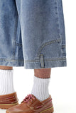 Y2K Washed Denim Jorts