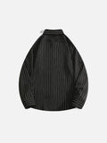 Stylish Korean Style Striped Lapel Long Sleeve Shirt