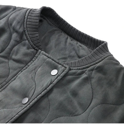 Textured Bomber Jacket