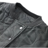 Textured Bomber Jacket