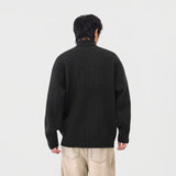 Cozy Cable Knit High Neck Turtleneck Sweater