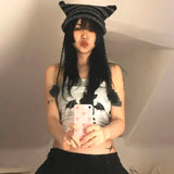 Model wearing the Bunny Core Tube Top