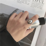 Adjustable Retro Good Luck Egg Ring