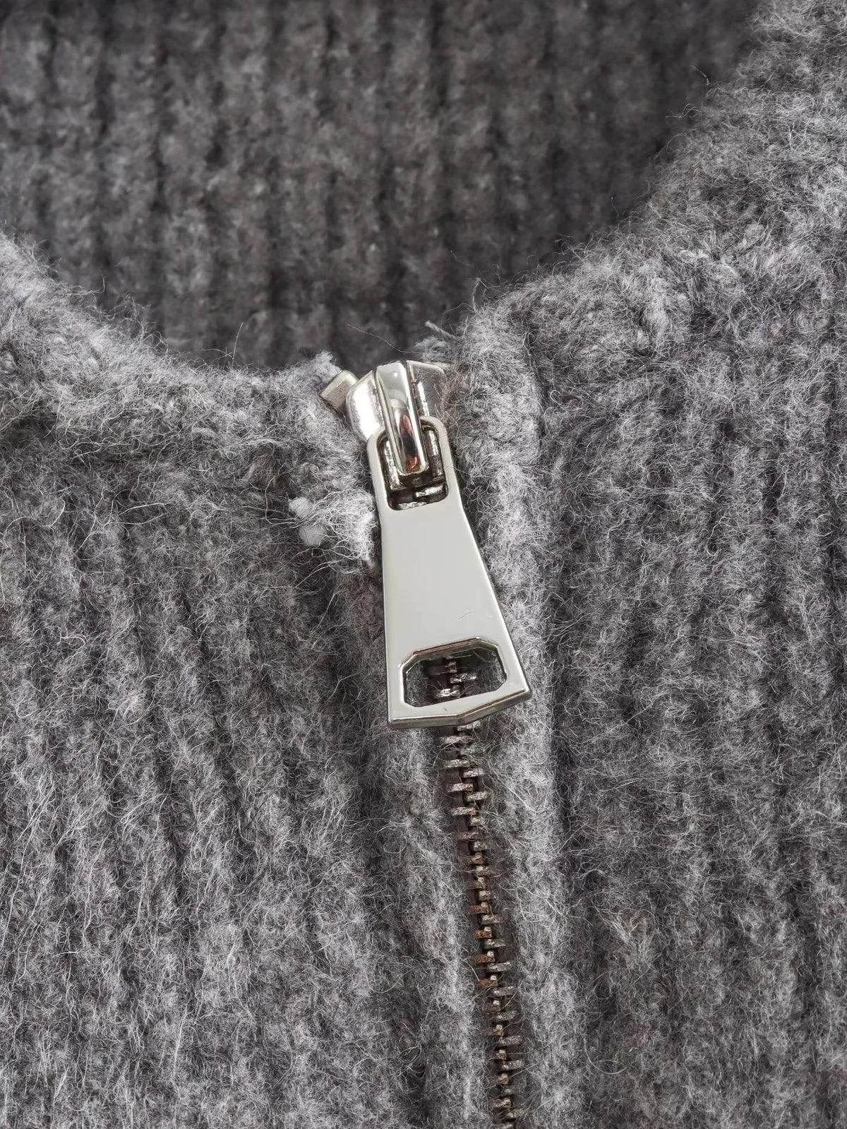 Knitted Crew Neck Sweater