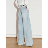 Stylish Mid Waist Stonewashed Denim Jeans