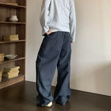 American Contrasting Plaid Straight Leg Sweatpants