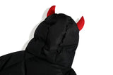 Loose Devil Horns Wings Bag Jacket