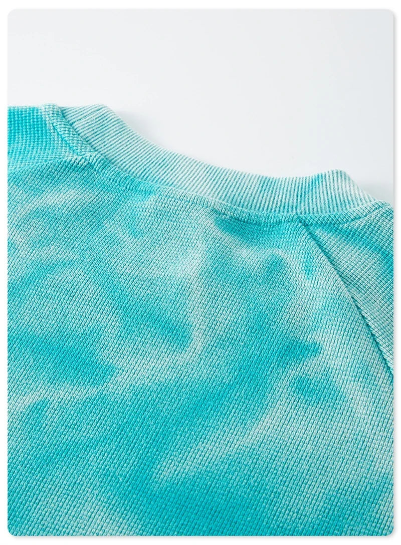 Loose Water Ripple Washed T-Shirt
