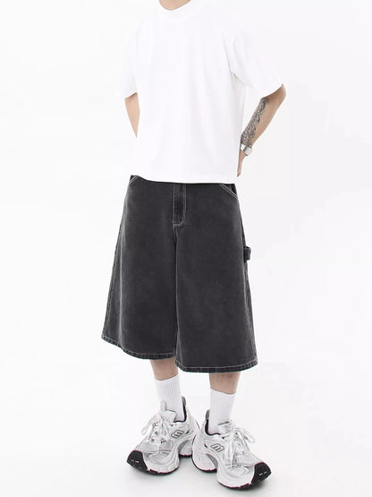 90's Baggy Washed Jorts