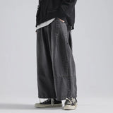 Vintage Distressed Baggy Wide Leg Jeans