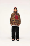 Ethnic Printing Sherpa Jacket