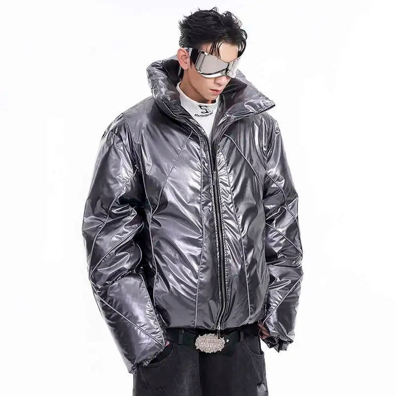 Luxury Winter Glossy Comfy AF Padded Jacket