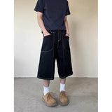Korean Black Gothic Vintage Aesthetic Short