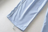 Side Strips Baggy Pants