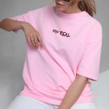 Sweet Russian Style Retro Heart Letter T-Shirt