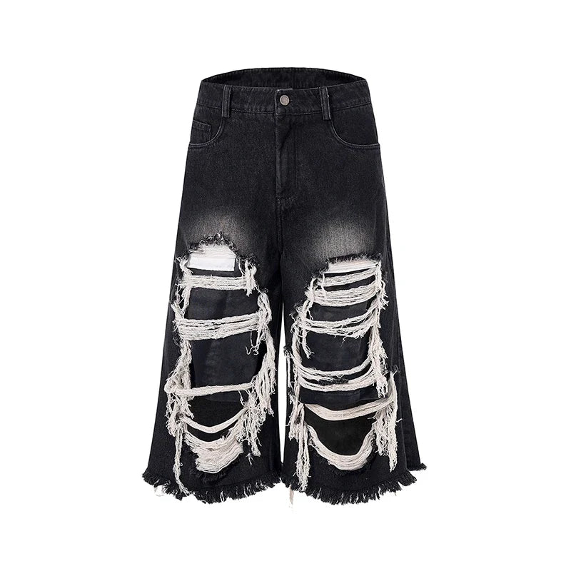 Vintage American Style Worn Out Jorts