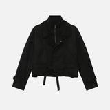 Trendy Elegant Suede Double Layer Jacket