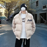 Trendy Streetwear Corduroy Padded Puffer Jacket