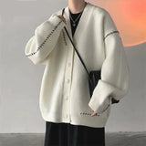Chic Korean Style Spliced Cardigan