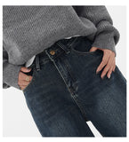 Blue Vintage High Waist Baggy Denim Pants