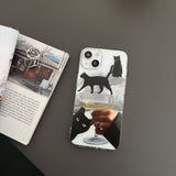 Black Cat iPhone Case