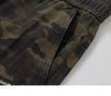 Mid-waist Camouflage Cargo Pants