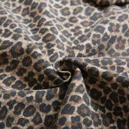 Trendy Leopard Style Long Sleeve Shirt