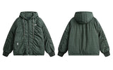 Oversized Warm Hooded Down Puffer Jacket