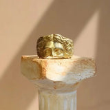 Vintage Literary Venus Face Adjustable Rings