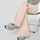 Pink Safari Style High Waist Pants