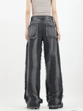 Urban Patchwork Denim Jeans