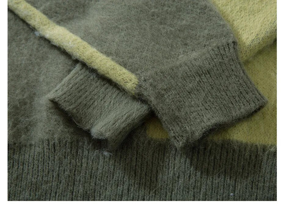 Starry Cats Knitted Sweater
