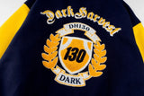 Casual Badge Single Breasted Embroidery Varsity Jacket