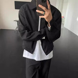 Men's Vintage Streetwear Coat Zipper Jacket