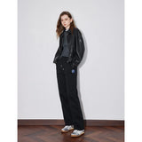 New Denim Flower Autumn Sweatpants