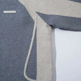Raglan Sleeve Zip-Up Sweater