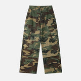 Cleanfit Draped Camouflage Cargo Pants