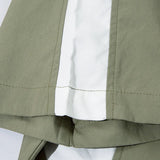 Retro Patchwork Oversized Shirt