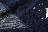 Starry Sky Knitted Ripped Sweater
