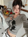 Y2K Women's Grunge Top