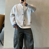 Trendy Fake Two-Piece Open Front Sweatshirt