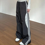 Retro Side Striped Paratrooper Charge Sweatpants