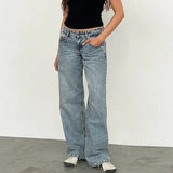 Model wearing the Vintage Vibe Flared Jeans