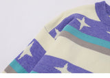 Patchwork Striped Sweater