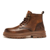 Exquisite Versatile High Leather Boots