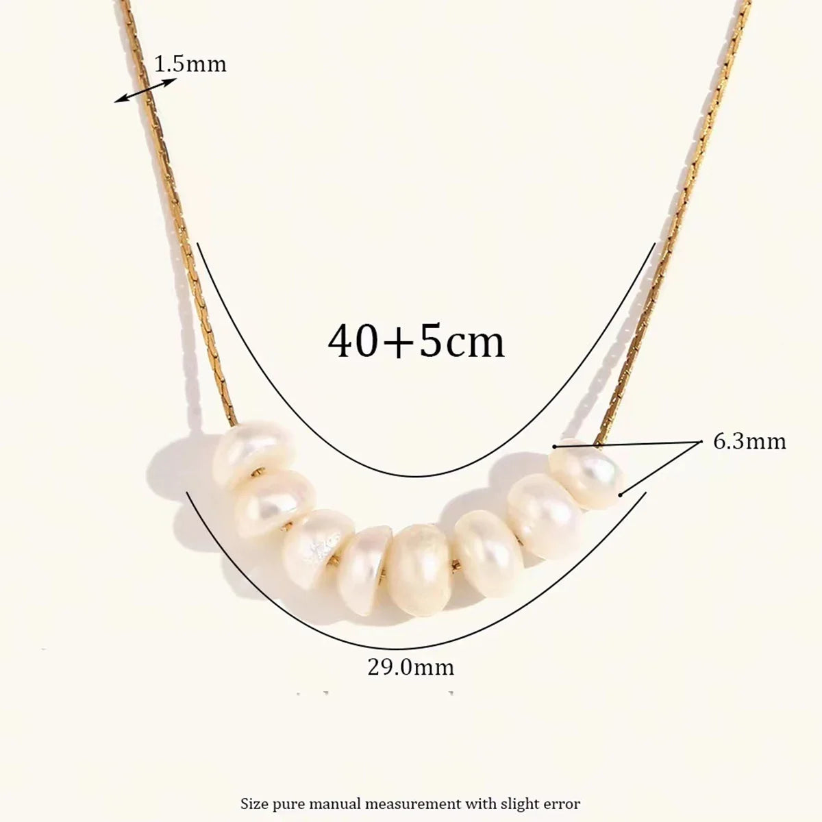 Elegant Korean Pearl Pendant Necklace