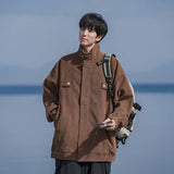 Long-lasting Retro Corduroy Zipper Jacket