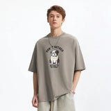Dog Print Vintage T-Shirt