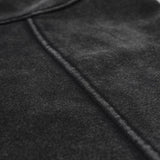 Women's Washed Black Hoodie