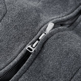 Insulated Warm Woolen Casual Flip Collar Jacket